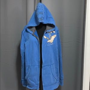 Heavy zip up jacket.